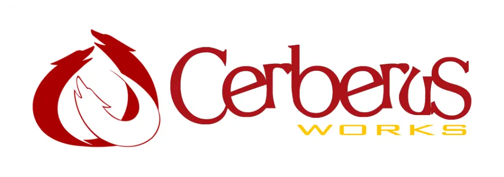 Logo Horizontal Cerberus White Frame