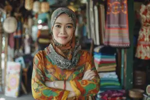 Indonesian local seo small garment business