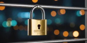 Padlock icon indicating secure HTTPS connection on browser